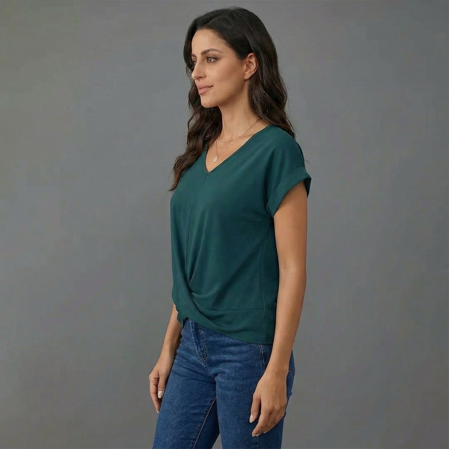 Arden | V-Neck Relaxed Blouse