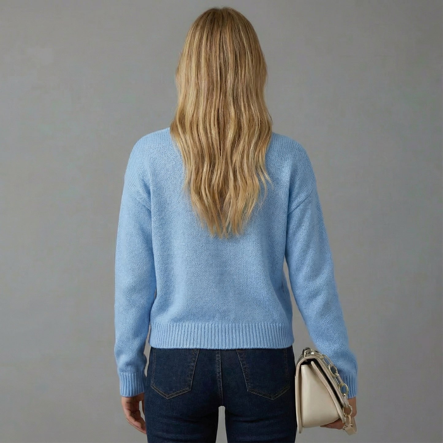 Skyla | Soft Knit Long Sleeve Sweater