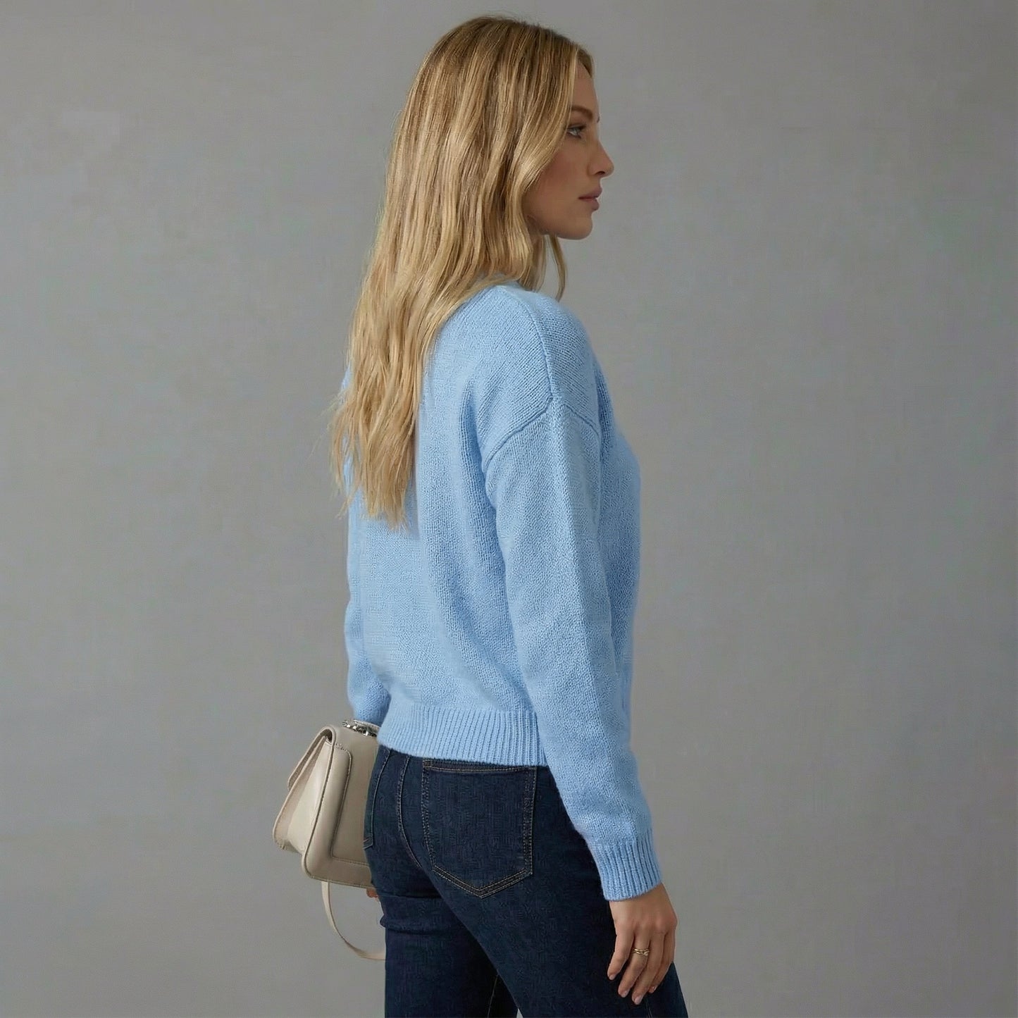 Skyla | Soft Knit Long Sleeve Sweater