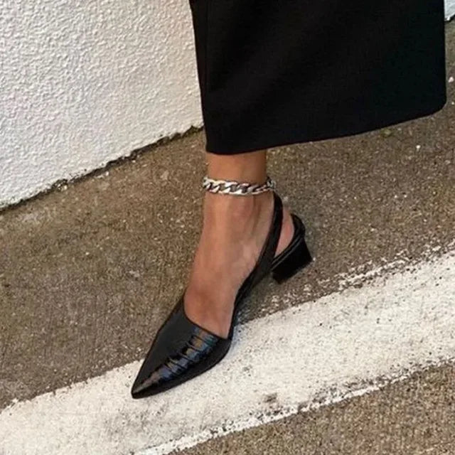 Adriana | Slingback Heels with Pointed Toe for Women