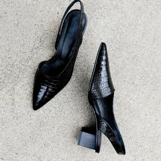 Adriana | Slingback Heels with Pointed Toe for Women