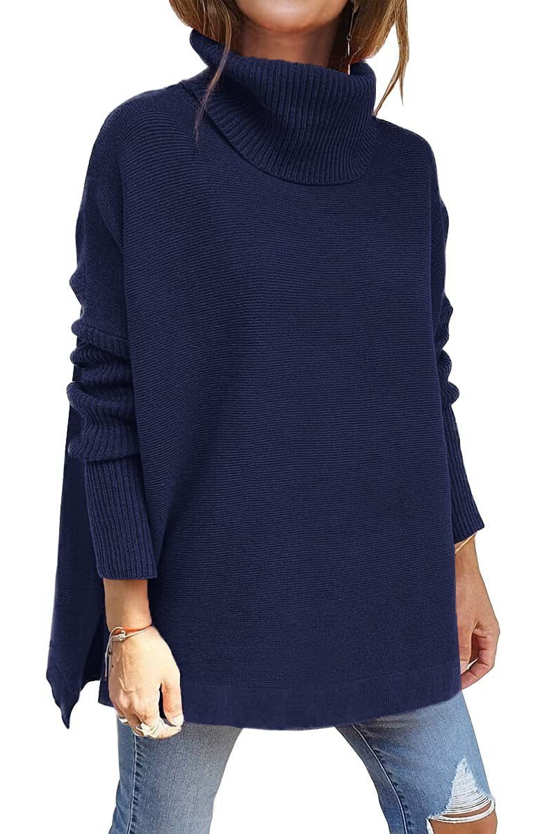 Gwen | Oversized Jumper with Roll Neck for Women